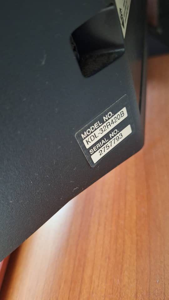 sony tv desktop, TV & Home Appliances, TV & Entertainment, TV on Carousell