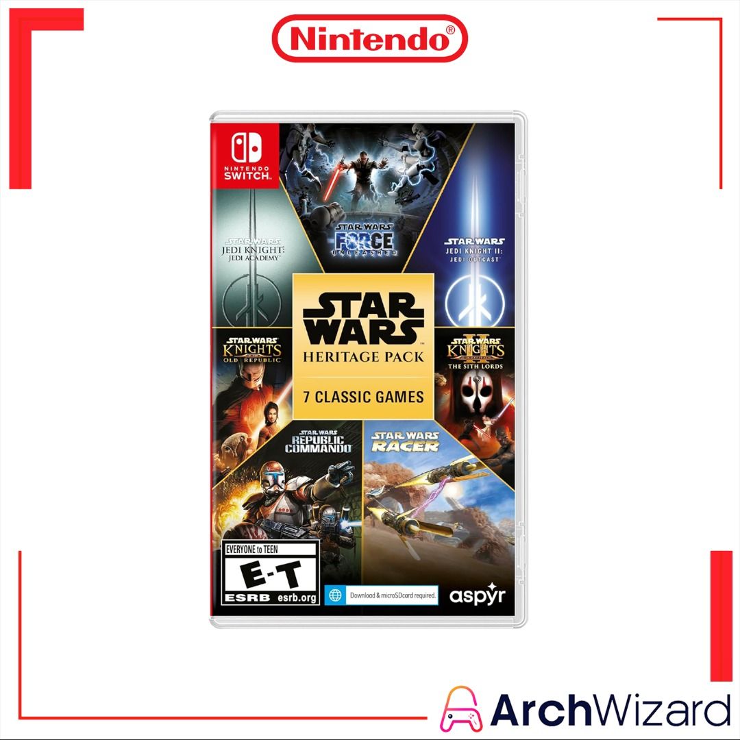 Nintendo switch shop star wars games