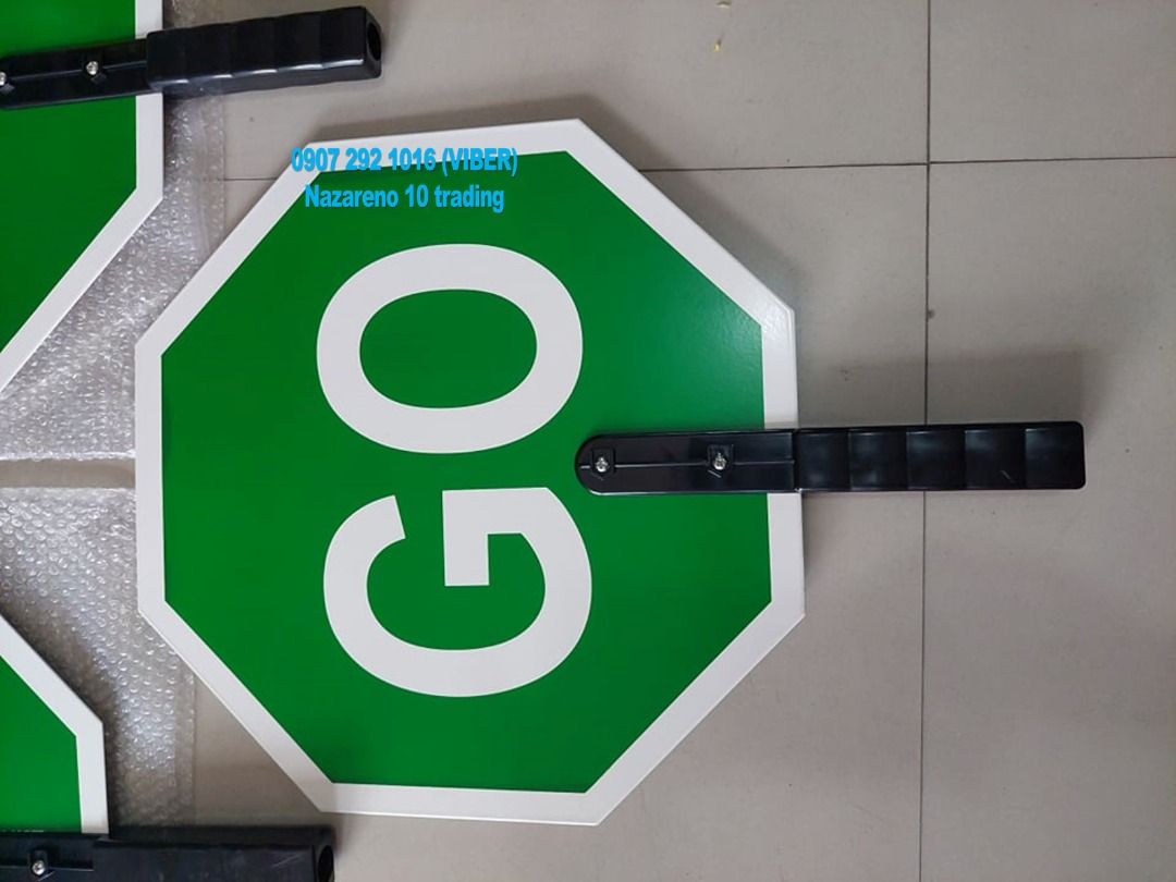 Stop & Go grip Signage 35, Commercial & Industrial, Construction ...