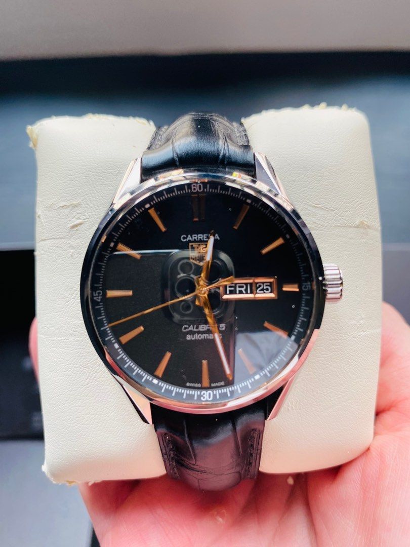 Tag heuer carrera store calibre 5 thickness