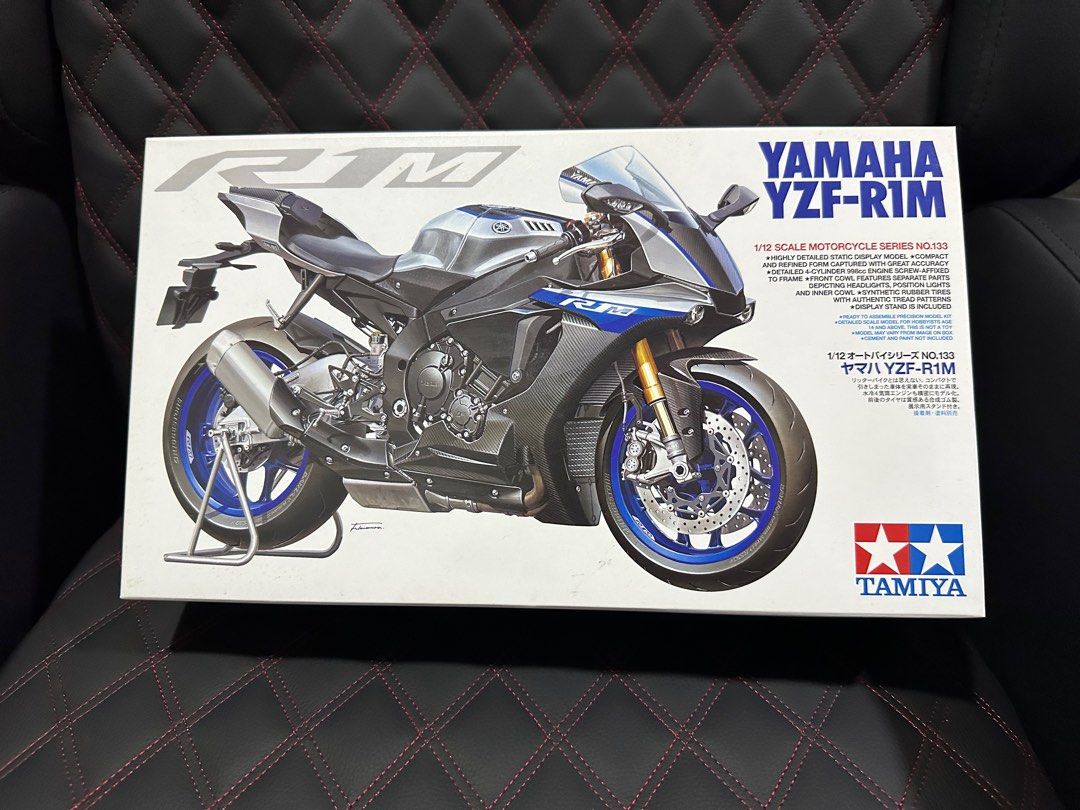 Tamiya 1/12 Yamaha YZFR1M Motorcycle, Hobbies & Toys, Toys & Games on Carousell