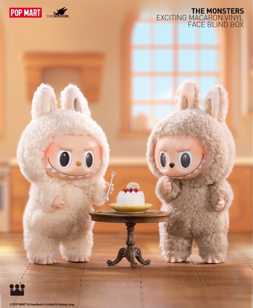 【新品未開封】THE MONSTERS Exciting Macaron THE MONSTERS EXCITING MACARON VINYL FACE POPMART / FULL SET