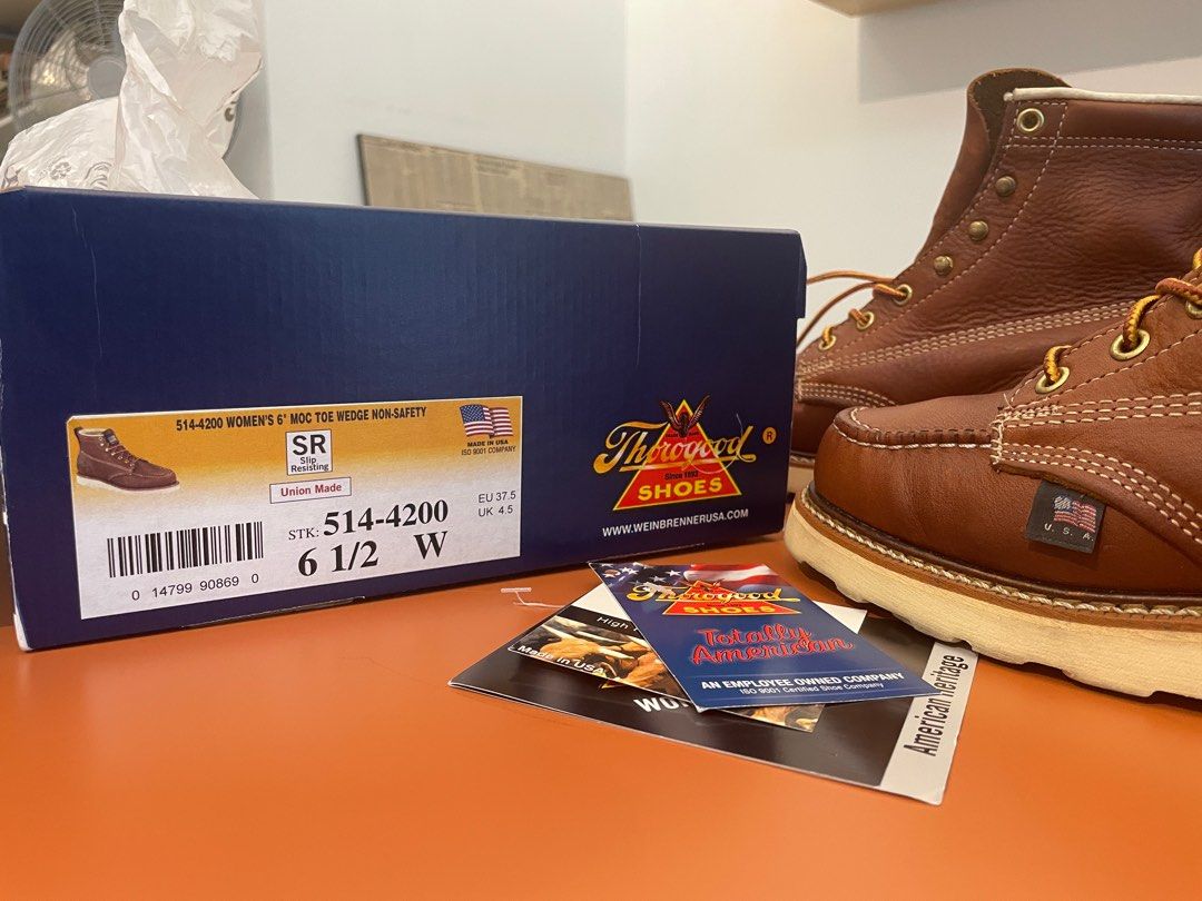 Women's thorogood moc toe store