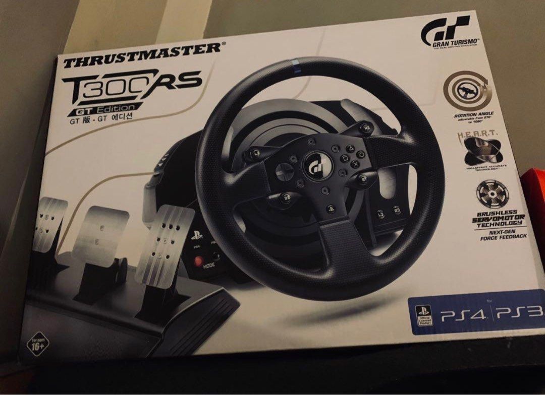 Thrustmaster T300RS GT (LIKE NEW!), Video Gaming, Gaming