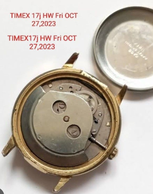 Vintage timex movements on sale