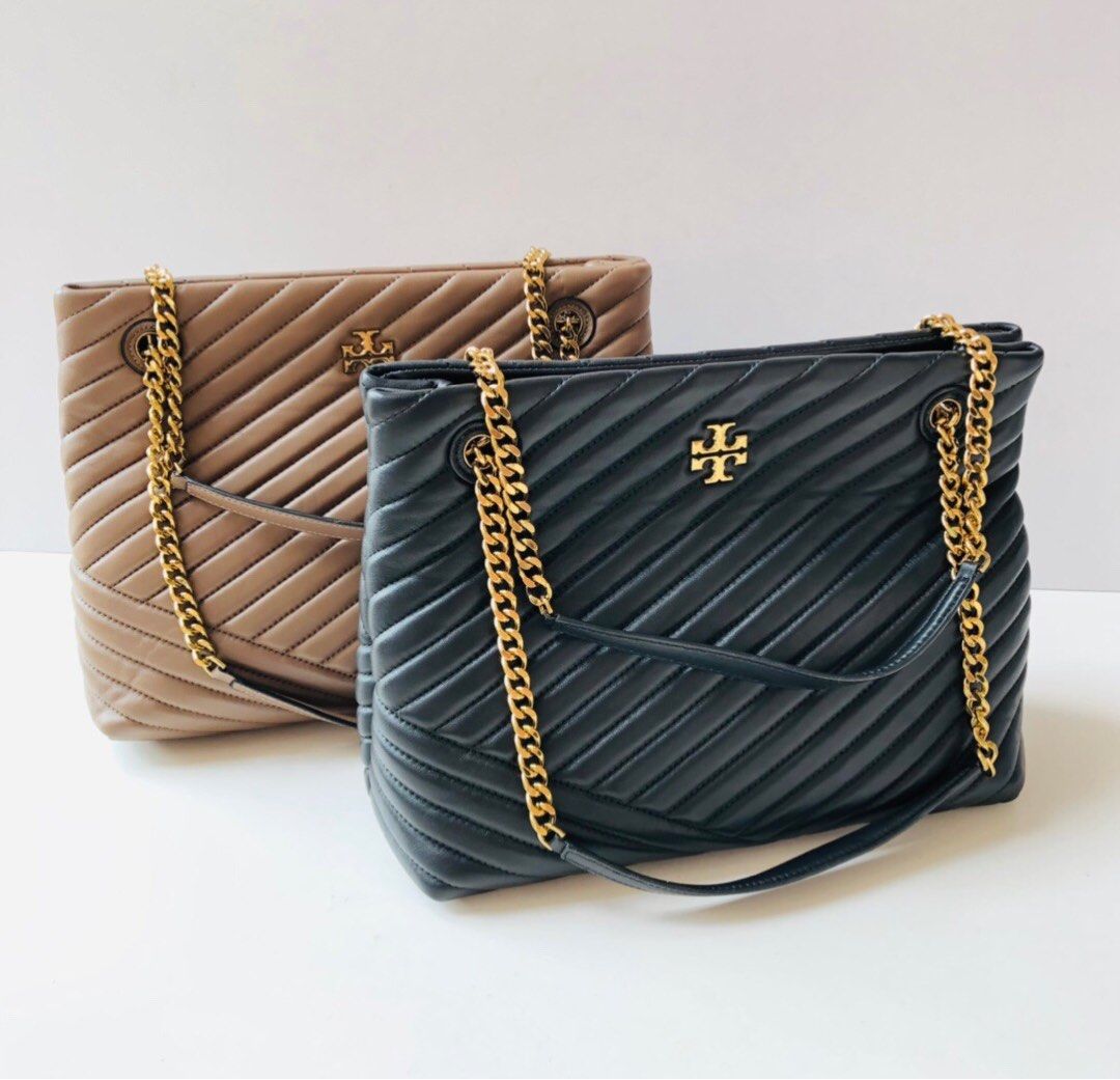 Tory Burch Kira Chevron Large, Women's Fashion, Bags & Wallets, Purses &  Pouches on Carousell