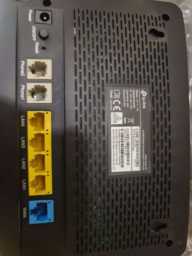 Tplink wifi router, Computers & Tech, Office & Business Technology on ...