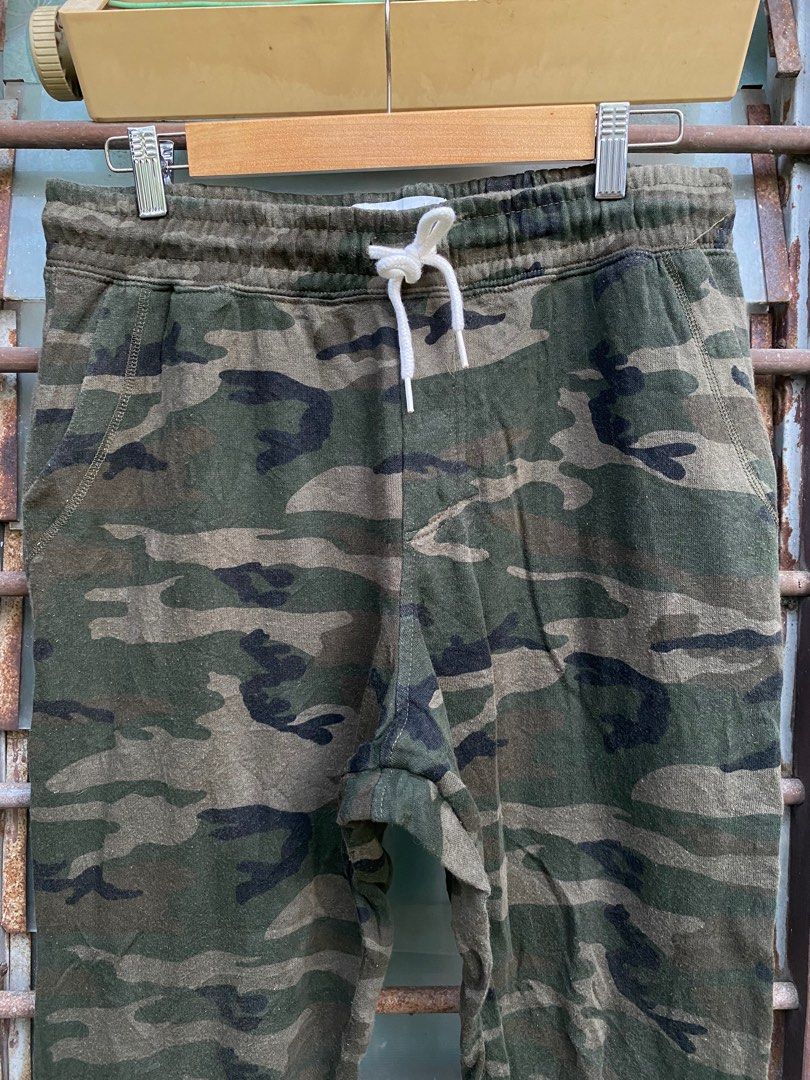 Camo pants cotton on hot sale
