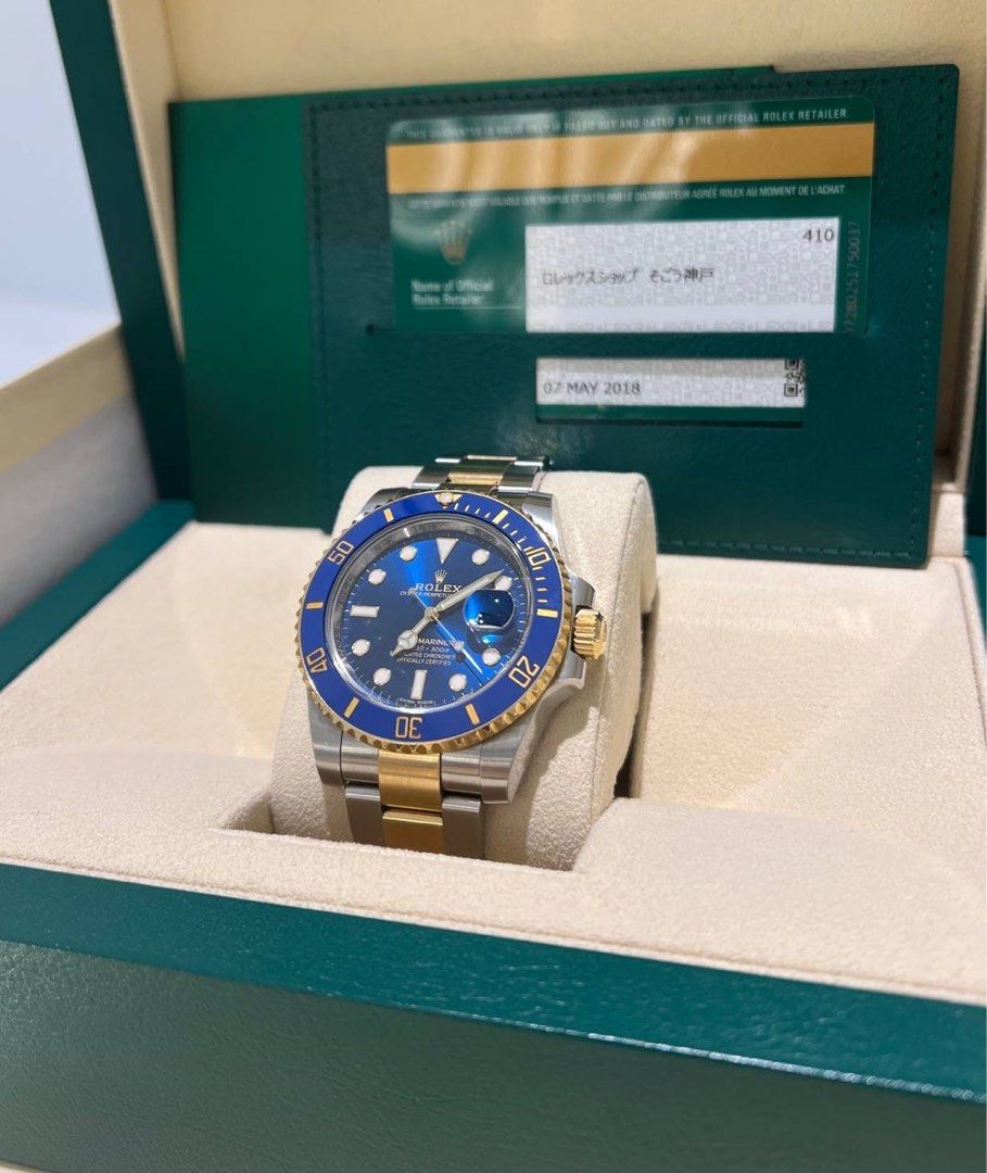 USED Rolex Submariner 116613LB Luxury Watches on Carousell