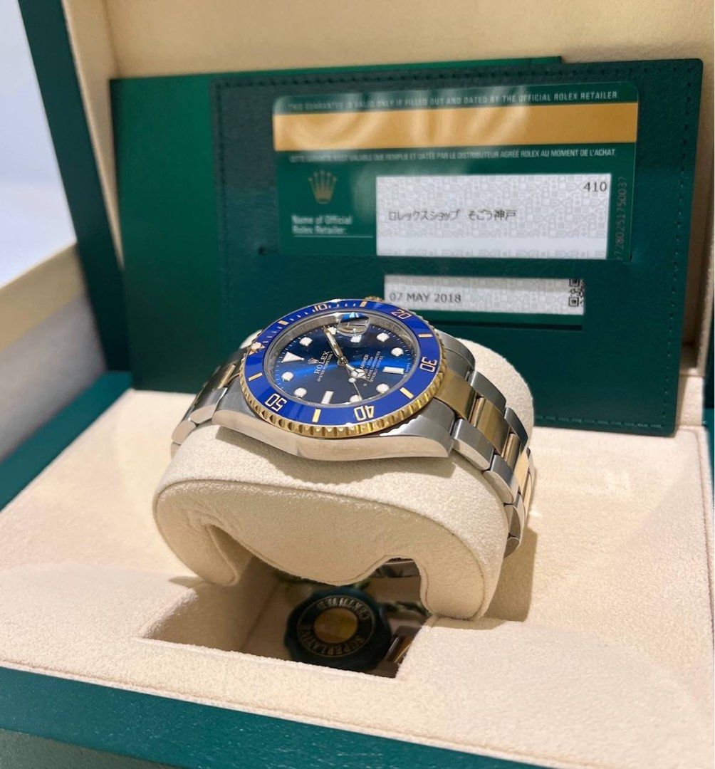 USED Rolex Submariner 116613LB Luxury Watches on Carousell