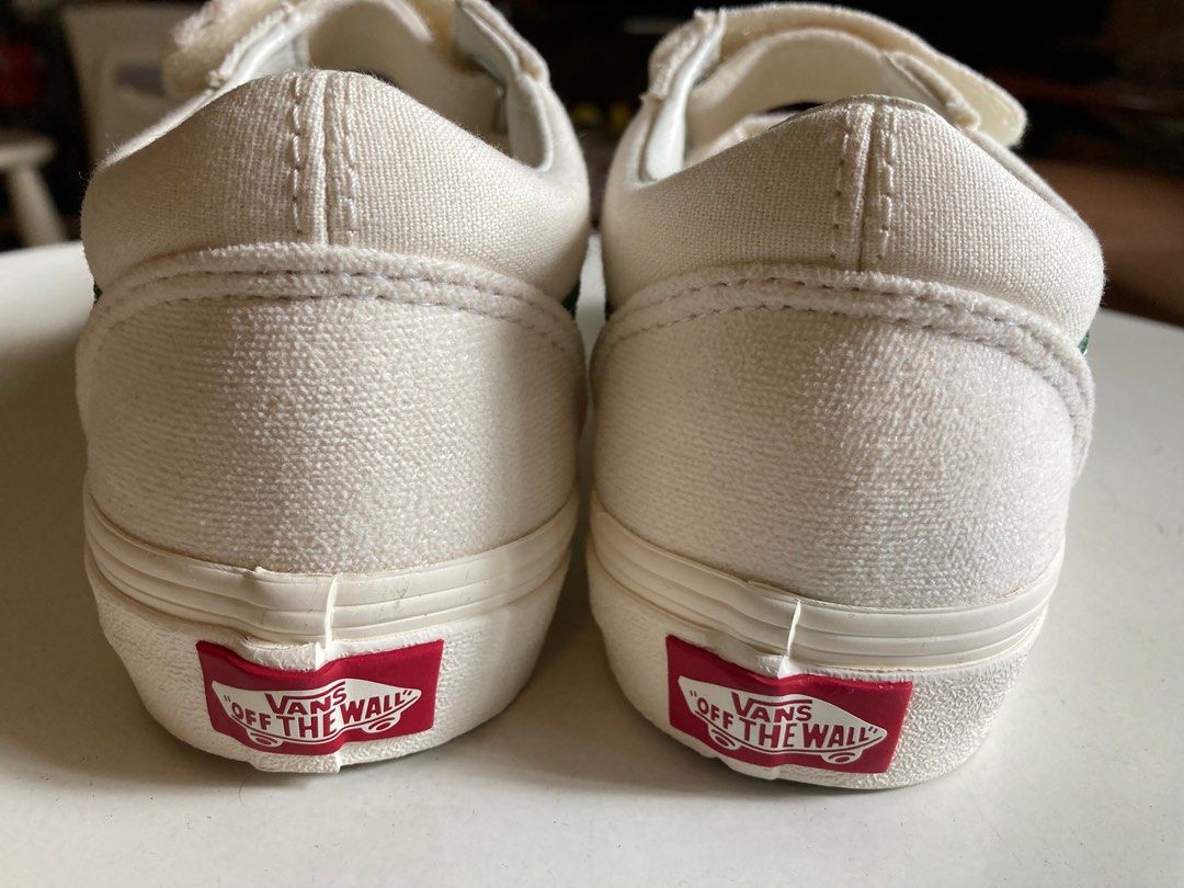 All white new arrivals vans boys