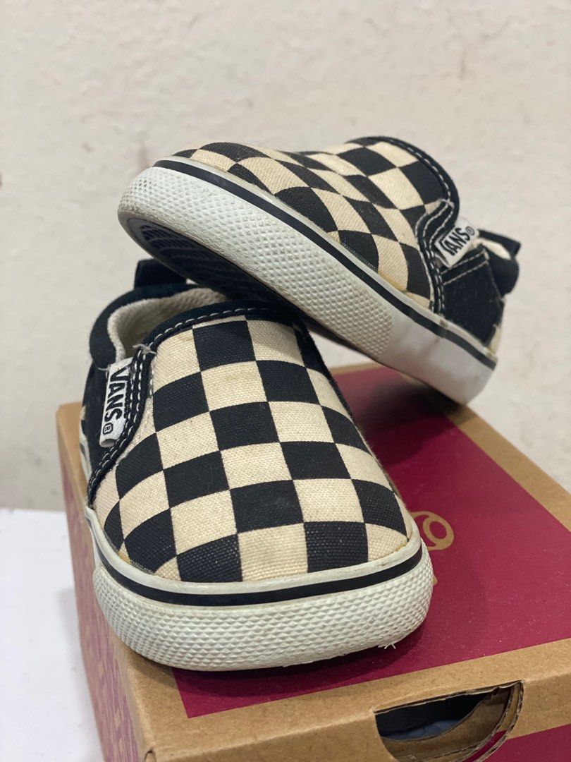 Baby checkered vans 2025