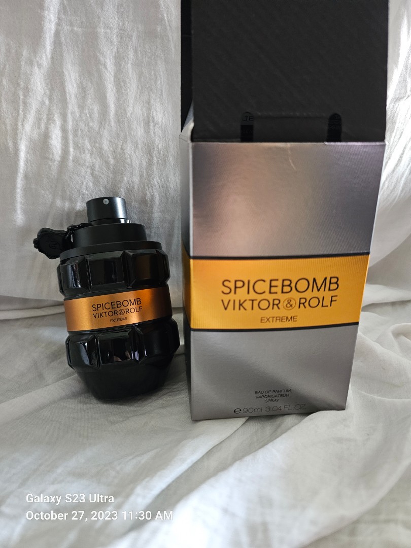Spicebomb Extreme Viktor&rolf Perfume 90ml Edp, Beauty & Personal