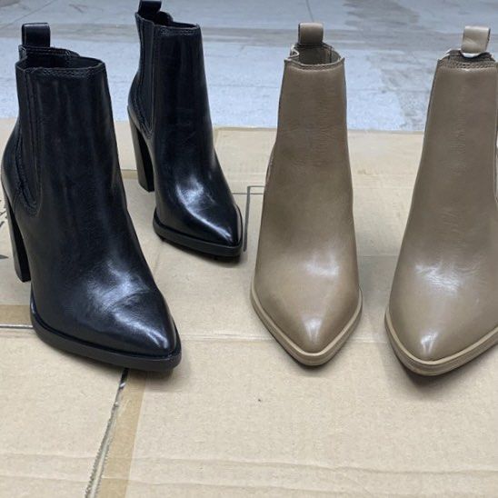 Vince camuto black leather booties on sale