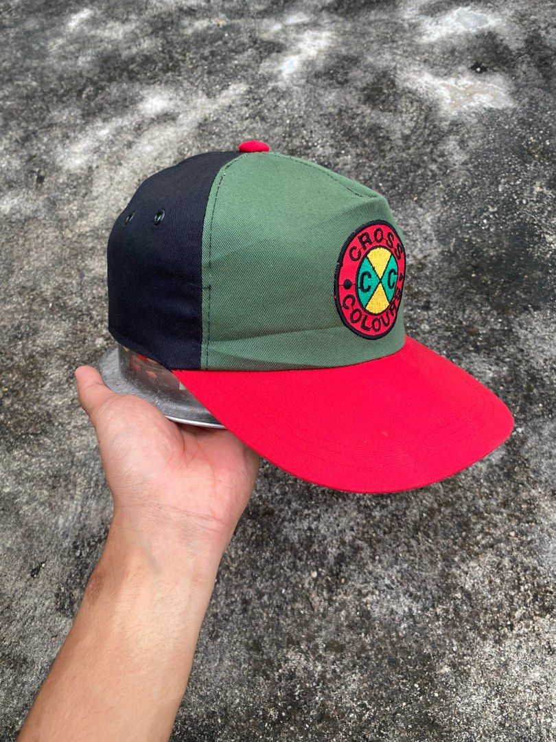 VINTAGE CROSS COLOURS CAP, Men's Fashion, Watches & Accessories, Cap & Hats on Carousell