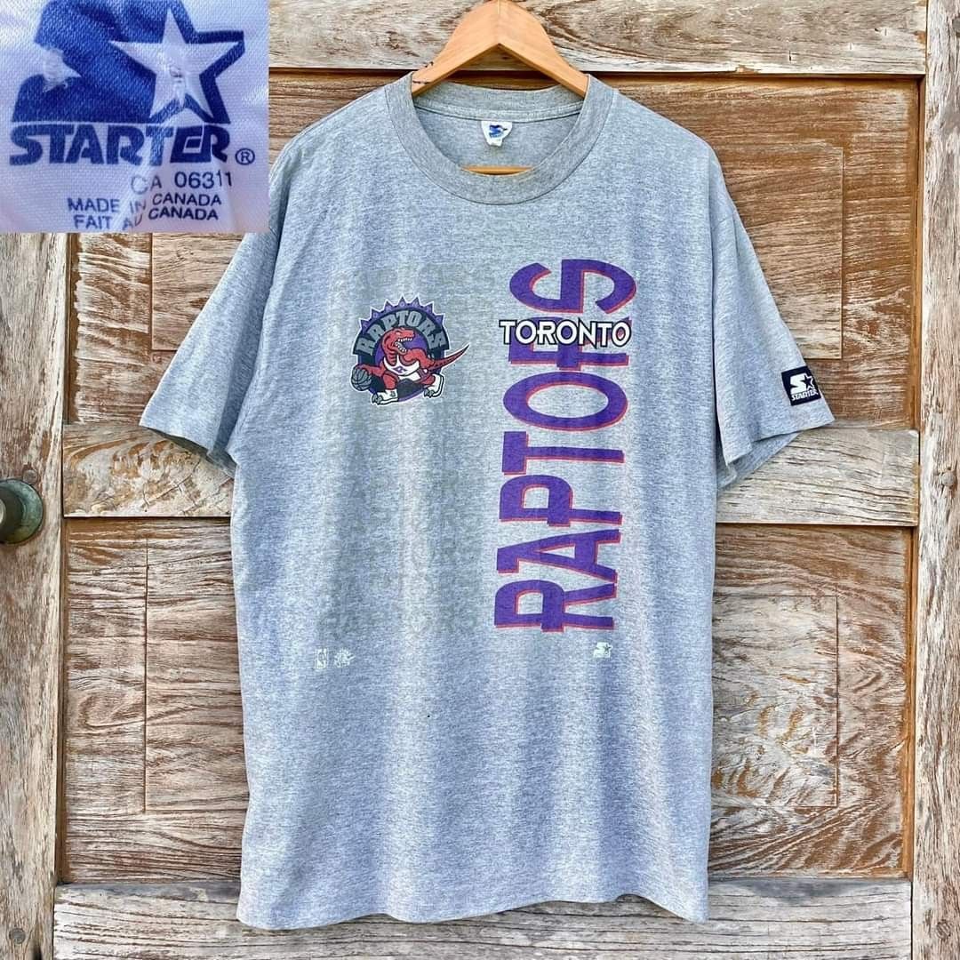 VINTAGE STARTER RAPTORS SHIRT Men s Fashion Tops Sets Tshirts