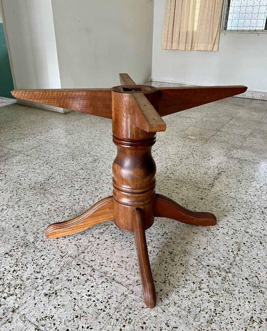 Vintage Teak Wood Table Stand, Furniture & Home Living, Furniture