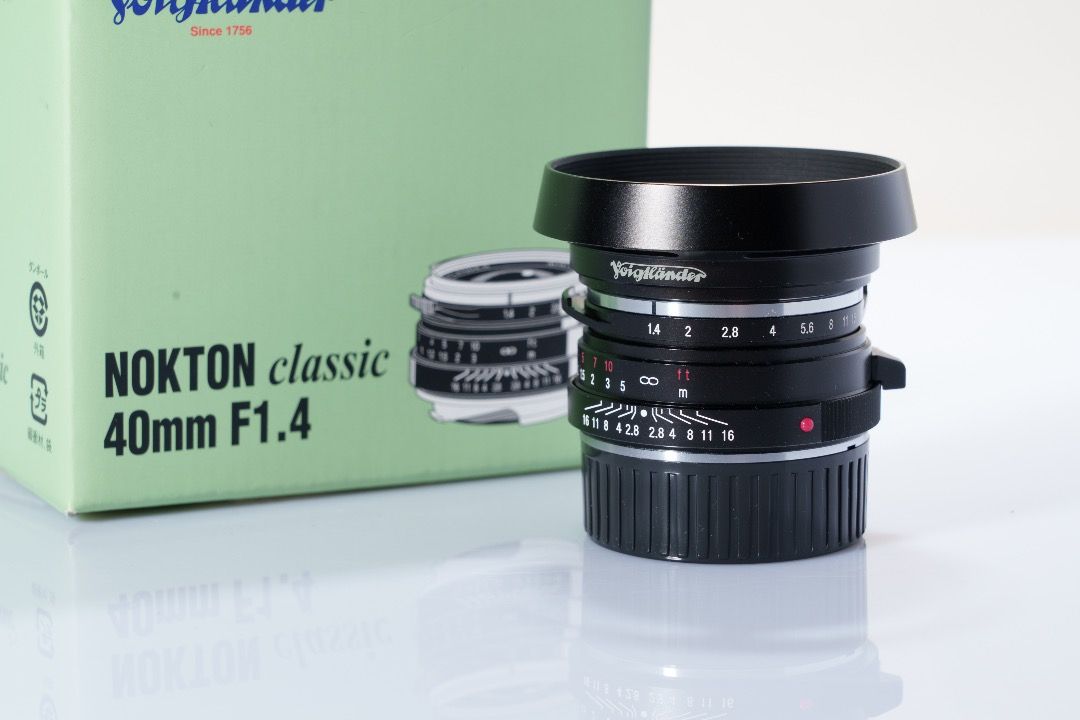 Voigtlander Nokton Classic 40mm f1.4 mc, 攝影器材, 鏡頭及裝備