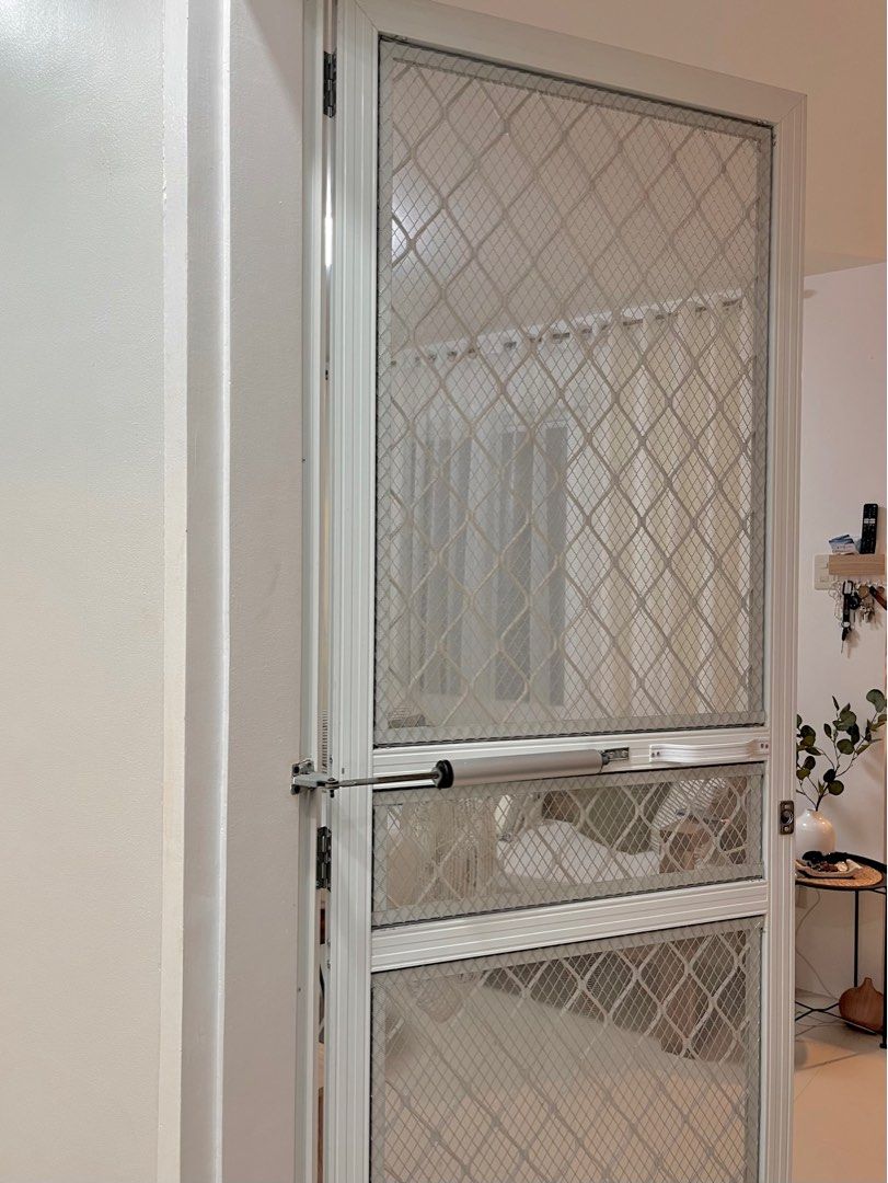 White Screen Door, Furniture & Home Living, Security & Locks, Locks