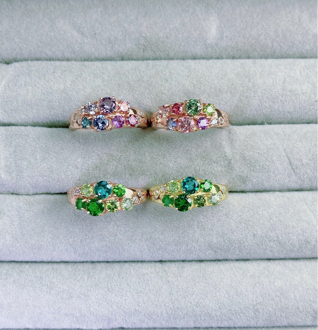 Wide band rings with gemstones outlet