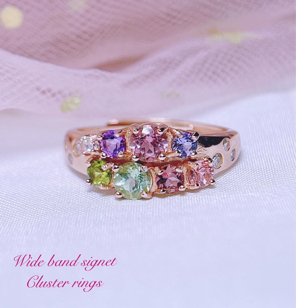 Wide band clearance fashion rings