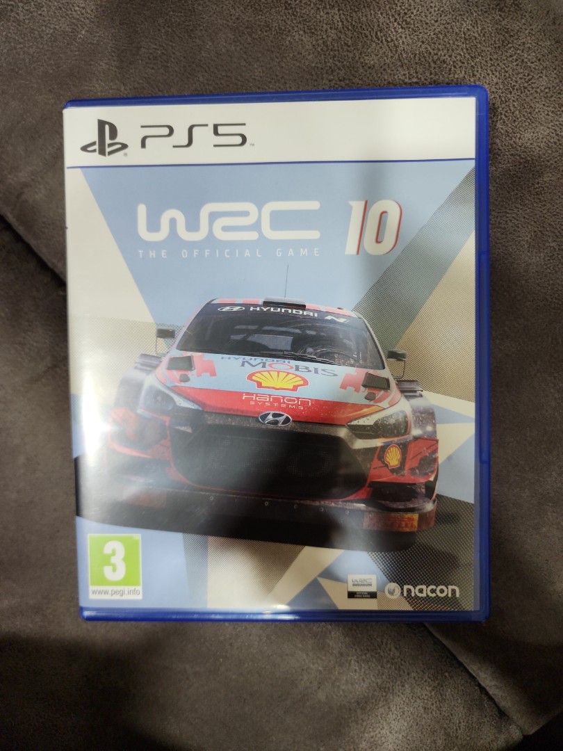 WRC 10 WORLD RALLY CHAMPIONSHIP RACING PS5 CARS GAME EXCELLENT Condition