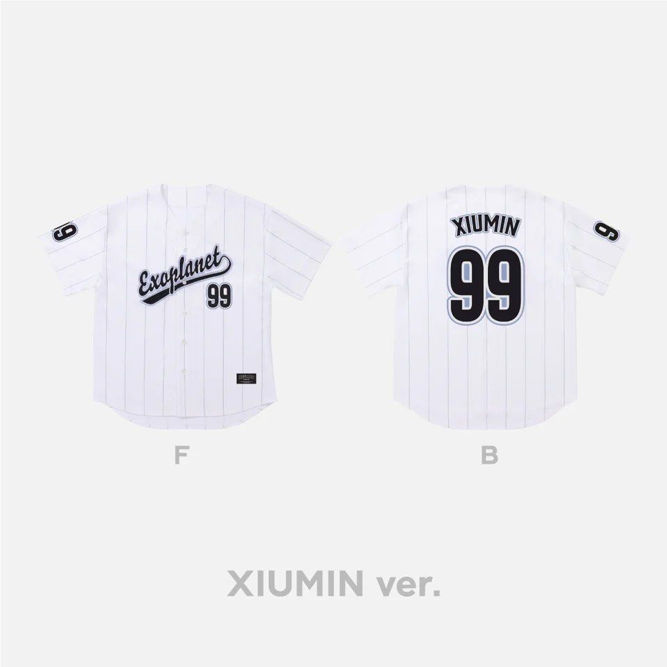 WTS] EXO Cream Soda EXOcial Club MD Baseball Jersey, Hobbies