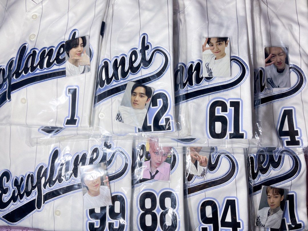 WTS] EXO Cream Soda EXOcial Club MD Baseball Jersey, Hobbies