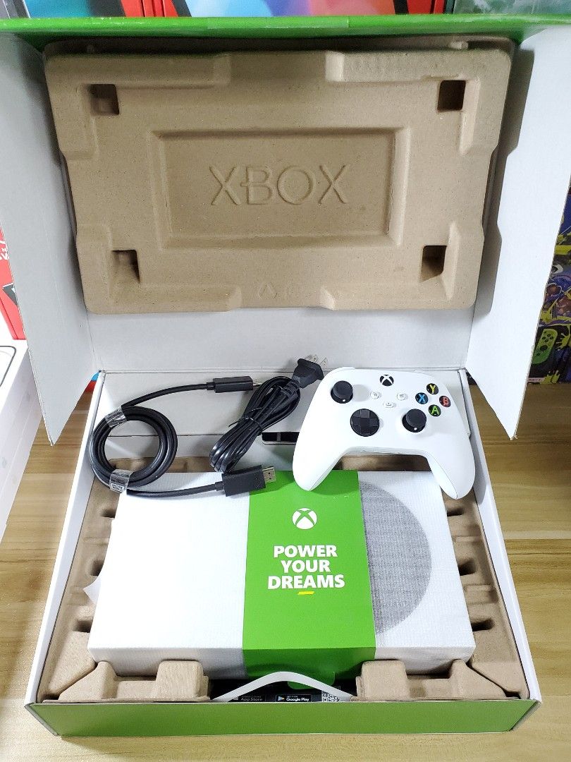 全新全套Microsoft Xbox Series S 遊戲主機（USA Version）🌷🌷🌷絕對