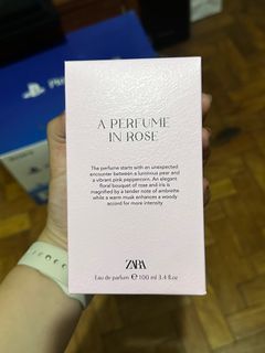 Zara A Perfume in Rose - Glossier You dupe 