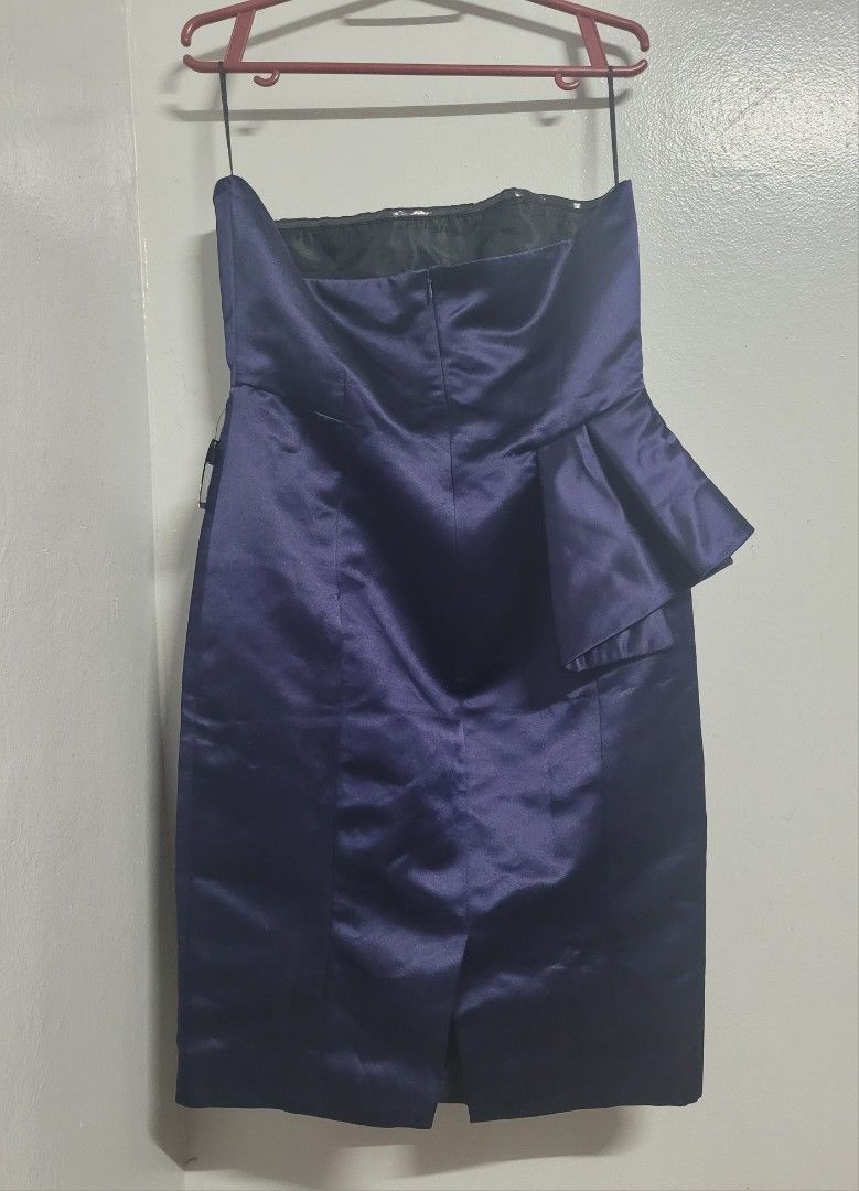 Zara Cocktail Strapless Short Dress (Category: Dresses) located in Taguig. Submitted by emeyx (Listing ID 1262485690, Image 3). Description: Brand new with tag Size M Bought here Unfortunately, it is not my size - no when worn photos Payment method: BPI or GCash SF to be shouldered by buyer.