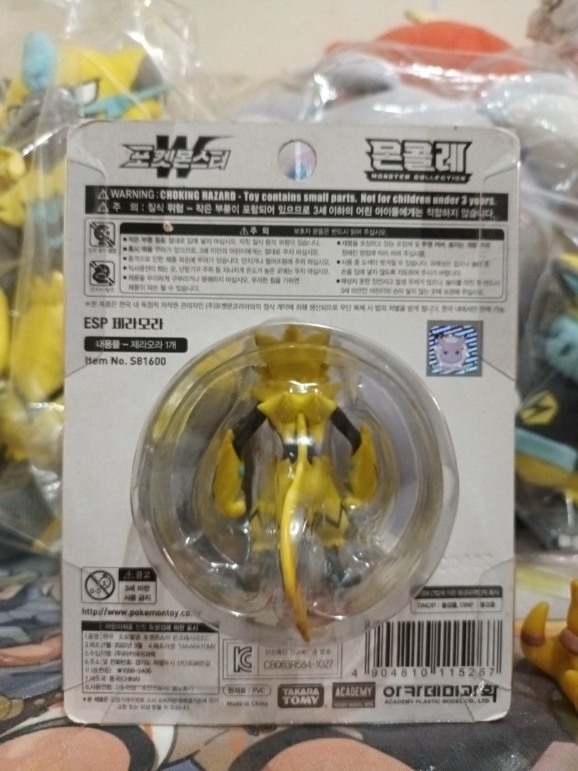 TAKARATOMY Pokémon Moncolle Zeraora-Figura De Ação Dinâmica Para Fãs