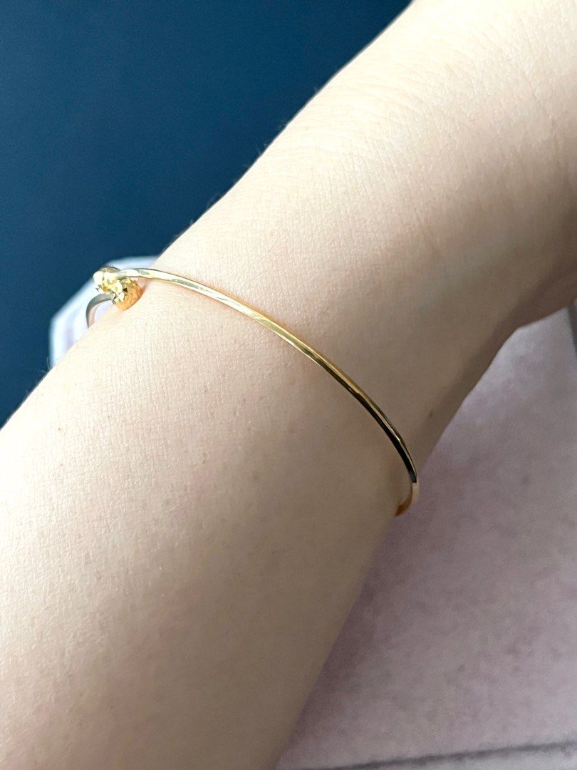 SALE 18k gold bangle 10172 Women s Fashion Jewelry Organisers