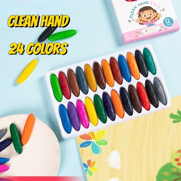 Bath Crayons For Kids Ages 4-8, Washable Crayons, Gel Crayons For Kids  Bath Toys, Toddler Crayons, Non Toxic Crayons For 1 Year Old