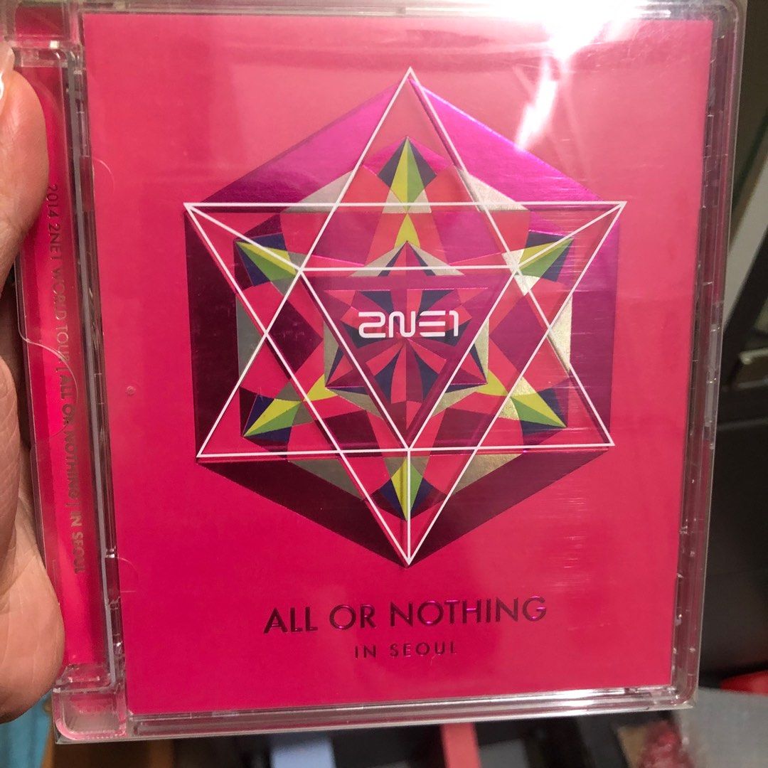 2NE1 All or Nothing In Seoul Concert CD DVD, 興趣及遊戲, 收藏品及