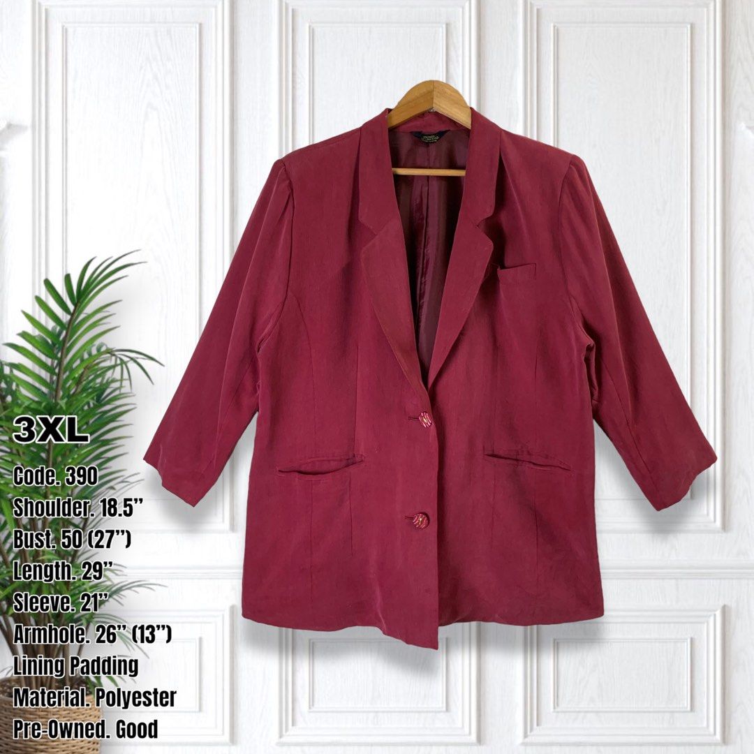 3xl sale blazer size