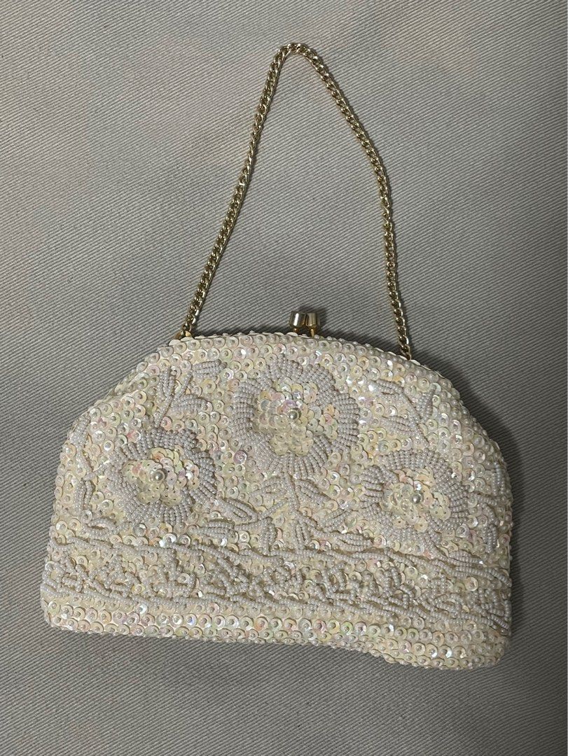 Gold and silver clutch purse shop