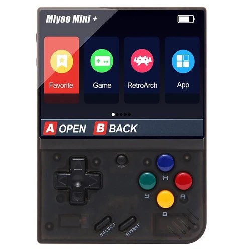 中文版現貨]Miyoo mini plus遊戲機便攜復古開源掌機Miyoo mini 掌上