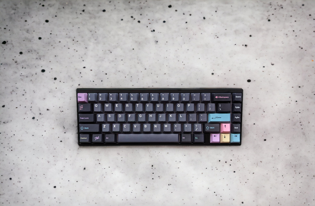 65% Custom Mechanical Keyboard (Dracula2810) - Fully Modded Tri Mode ...