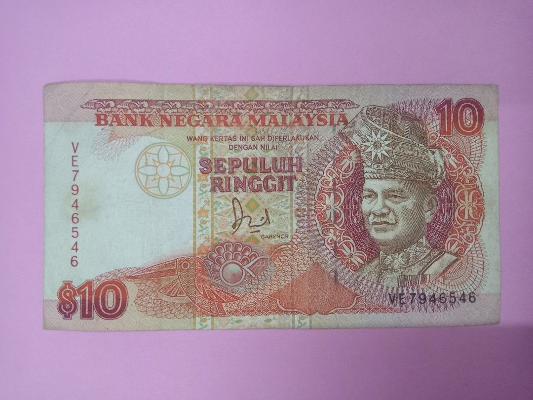 6TH series RM 10 Malaysia Banknote, Hobbies & Toys, Collectibles ...