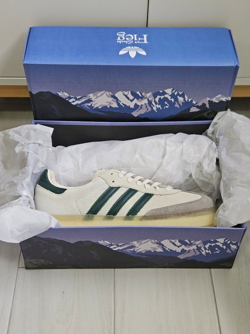 adidas gazelle silver green womens adidasUnisex Ronnie Fieg x Clarks x 8TH Street Samba main image 0