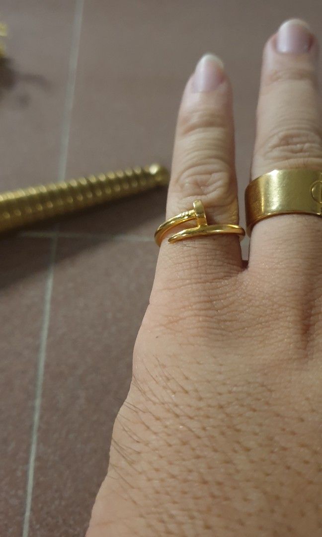 Cartier nail hotsell ring replica