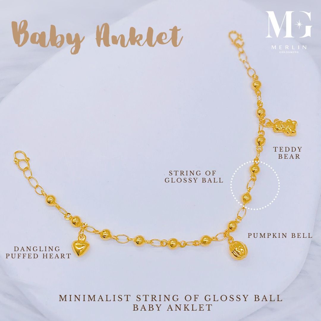 Gold anklet designs for cheap babies