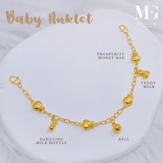 Gold anklet clearance sale