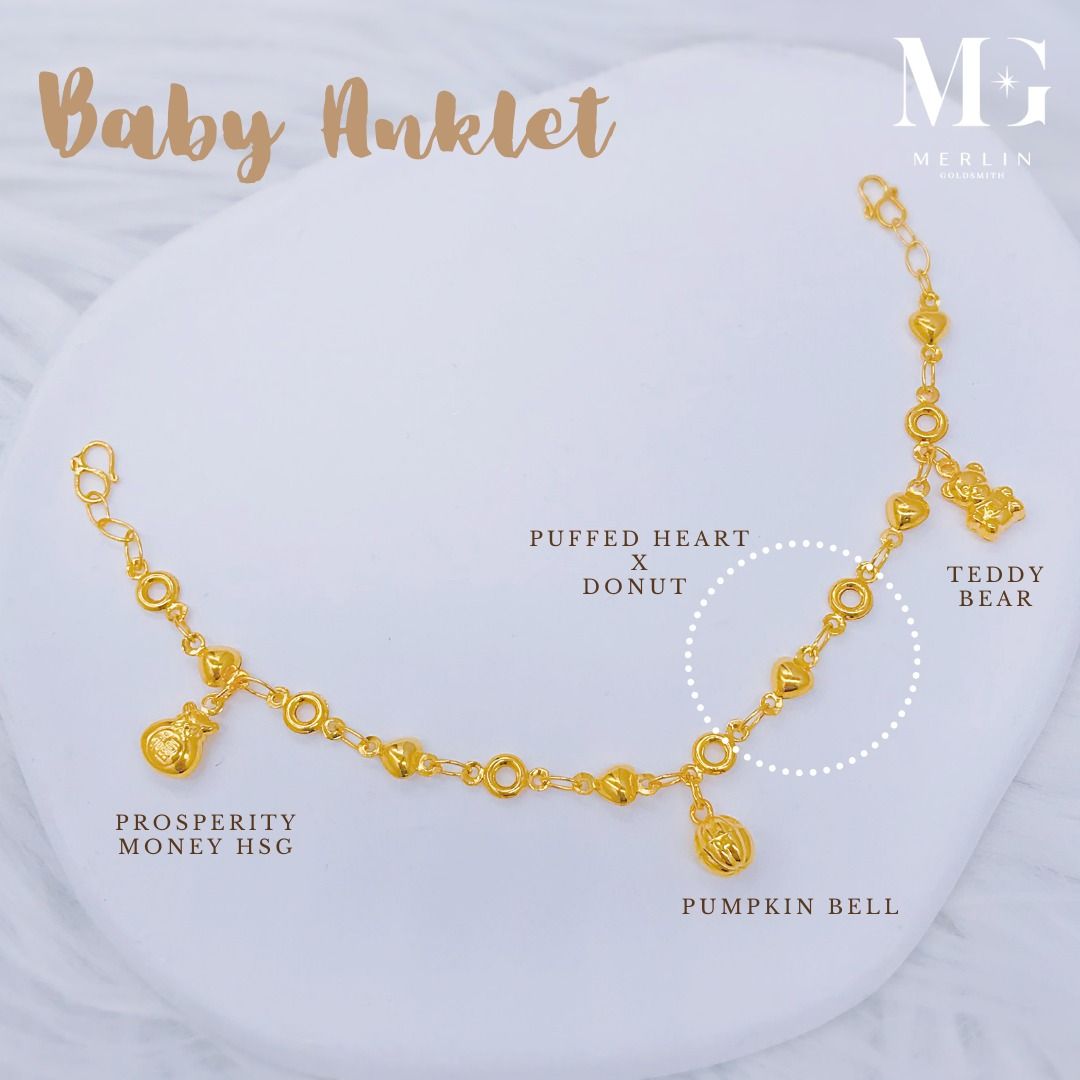 Newborn anklet top