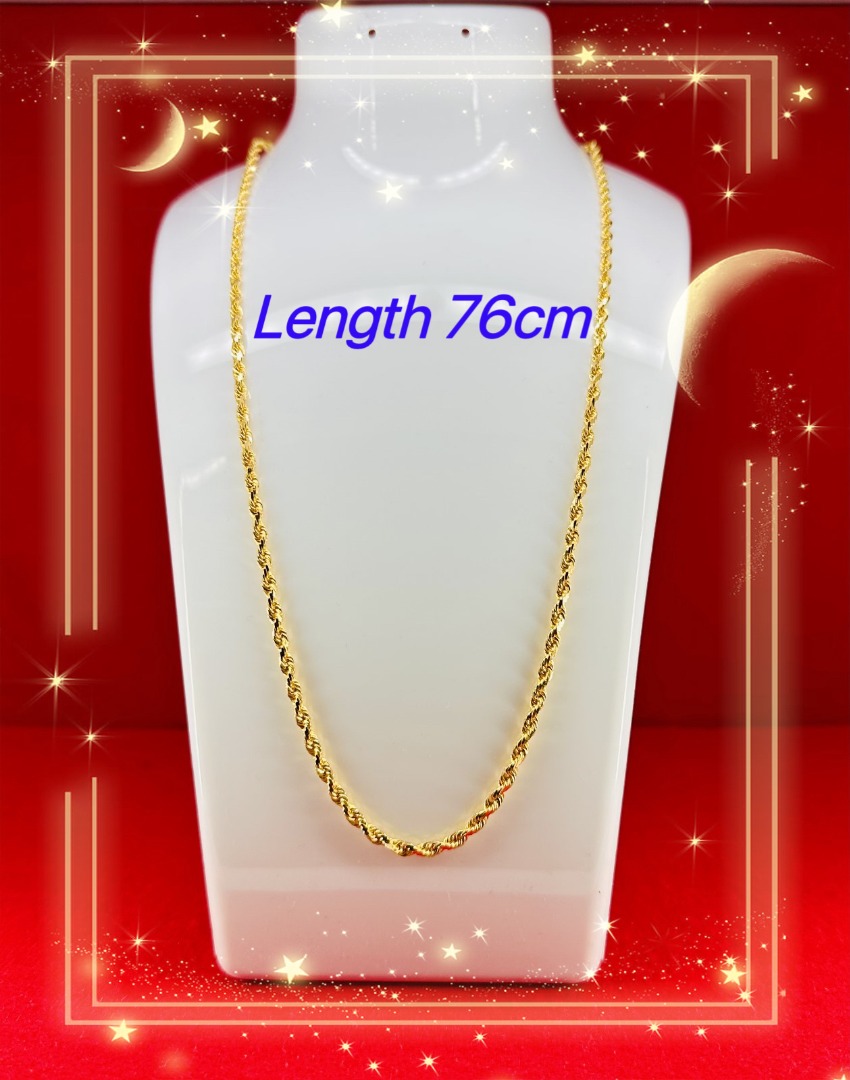 916 Gold Rope Chain 32g