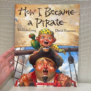 極新 大本 How I Became a Pirate千萬別去當海盜 英文繪本 童書