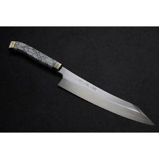 橋本庄市　跳雲　白ニx青二　コアレス　牛刀270mm 橋本庄市 跳雲 白ニx青二 コアレス 牛刀270mm