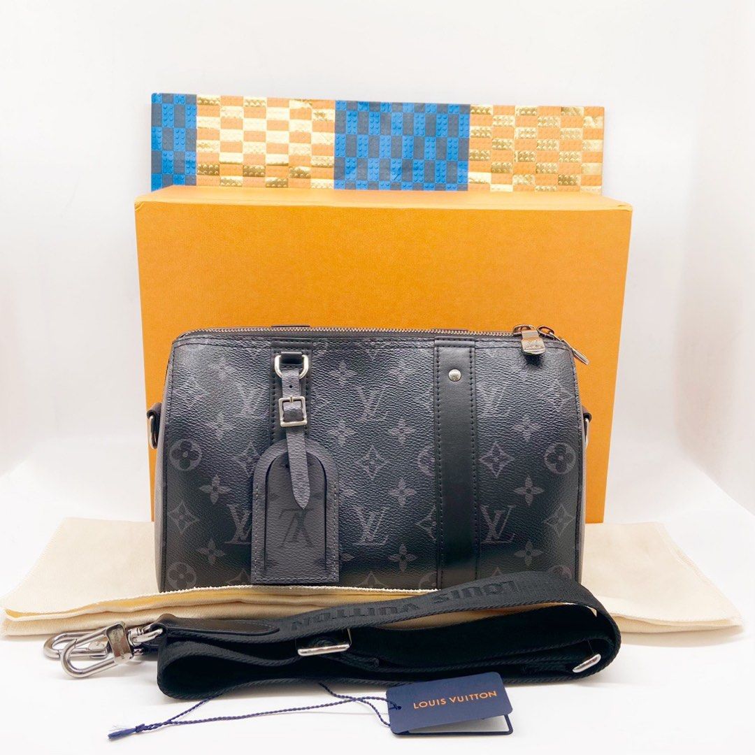 Louis Vuitton Sac City Keepall, Luxury, Bags & Wallets on Carousell
