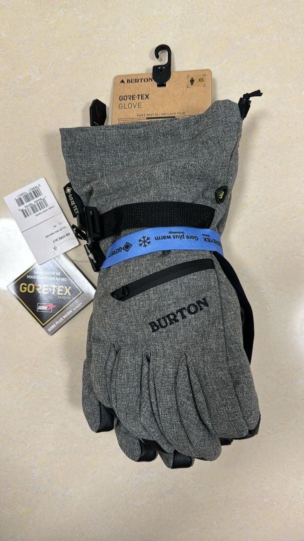 全新BURTON GORE-TEX SKI & SNOWBOARD GLOVES XS, 運動產品, 其他運動